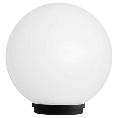 LAMPE À SPHÈRE OVALE POUR EXTÉRIEUR BLANCHE Ø 200 mm