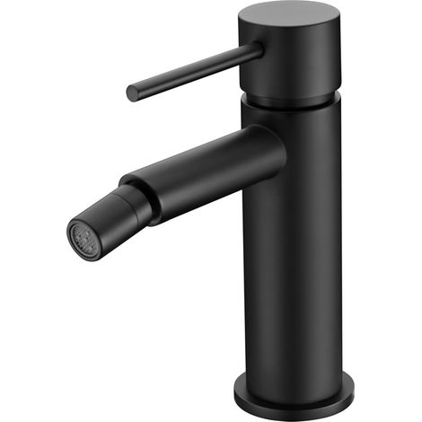 Monomando bidé Milos Stick negro mate IMEX BDYS045-2NG (1/2)