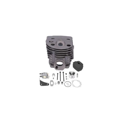 Jeu de joints de bougie d'allumage pour carburateur 46 mm Compatible tronçonneuse Husqvarna 55 51 Aluminium de haute qualité