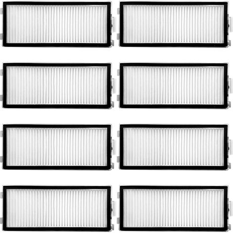 HEPA-Filter kompatibel mit Roborock Qrevo Master/Qrevo Slim/Saros Z70 Saugroboter, nicht für Roborock andere Modelle Saugroboter Ersatzteilfilter Waschbarer Filter 8 Stück (1/5)