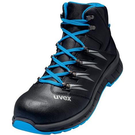 uvex Stiefel 2 trend S2 blau schwarz Weite 10 Gr. 47 (1/2)