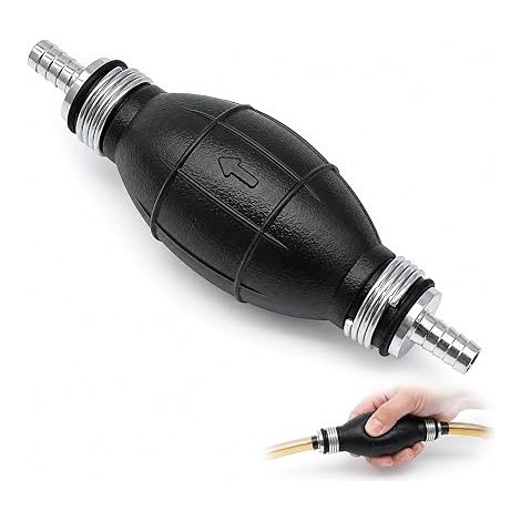 Poire d'Amorçage Carburant 8 mm, Pompe Manuelle Essence Diesel Gasoil (1/5)