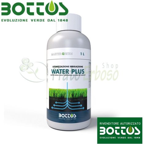 Water Plus - Agente surfattante ed umettante per prato da 1 litro
