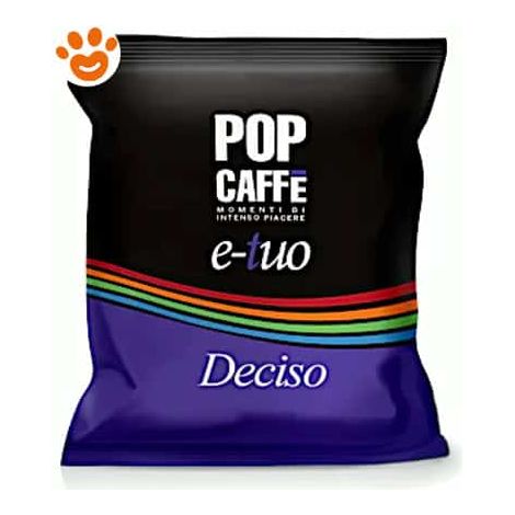 Pop Caffè E-Tuo Capsule Fior
 Fiore Coop - Deciso - Confezione 50 Capsule -