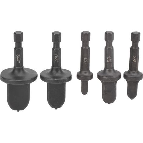 5Pcs Tube Expander Hex Poignée Roulement Acier Climatisation Cuivre Tuyau Extension Outil (1/5)