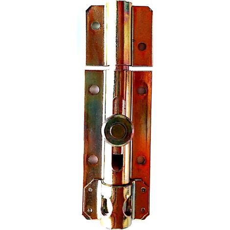 Catenaccio asta tonda art.248 - Specifiche: mm 105 - Ø mm 10 - 10 pz (1/3)