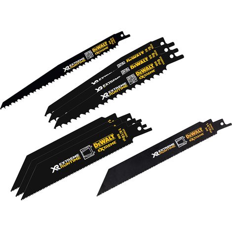 DT99551 FlexVolt XR Reciprocating Saw Blade 8 Piece Set DEWDT99551QZ