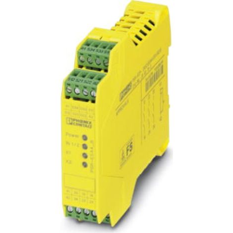 Sicherheitsrelais PSR-SCP- 24UC/ESA4/3X1/1X2/B Phoenix Contact Betriebsspannung: 24 V/DC, 24 V/AC 3
