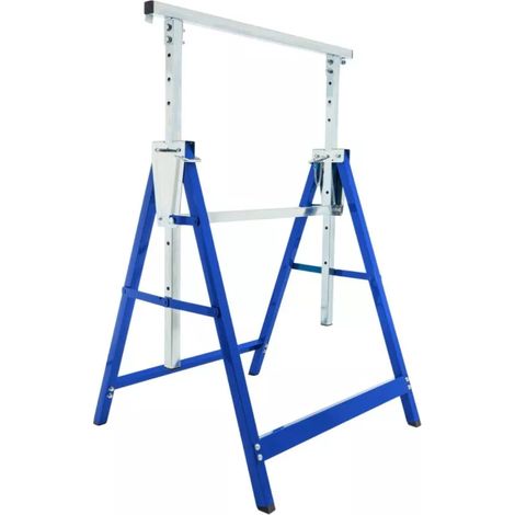 cavalletto da lavoro easy system con portata massima 200 kg 68x58xh80/130 cm (1/4)
