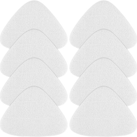 8-teiliges Nachfüllset für Vileda Dampfmopps, Mikrofaser-Moppbezug kompatibel mit Vileda Steam und Vileda Steam Plus Dampfreinigern (1/4)