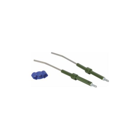 Kit électrodes CL V rainure verte - DE DIETRICH CHAPPEE : 7700779