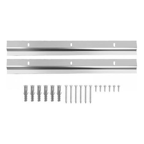 Heavy Duty Mirror Rail Z Type Fixing Hook, Heavy Duty Mirror Frame Fixing Bracket for Photo Mirror Furniture Connector (1/5)
