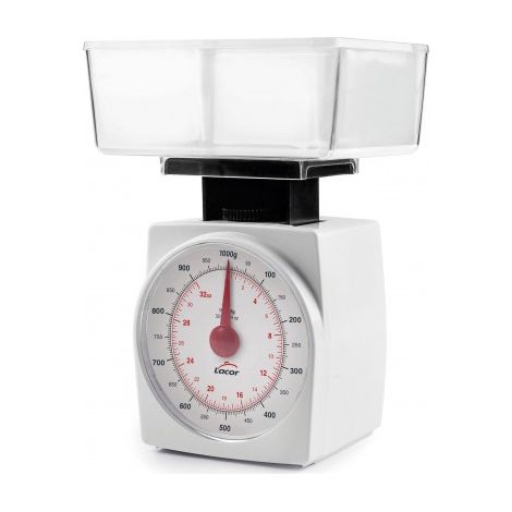 Báscula de cocina Lacor 61702 precisión 5 gramos 1 kg