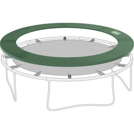Bordure de protection rembourrée pour trampoline de 305 cm de diamètre (vert) (1/5)