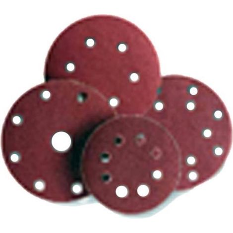 SIFER sifer lija disco velcro 25 undx125 8 agujeros gr-100 , sifer lija disco velcro 25 undx125 8 agujeros gr-100