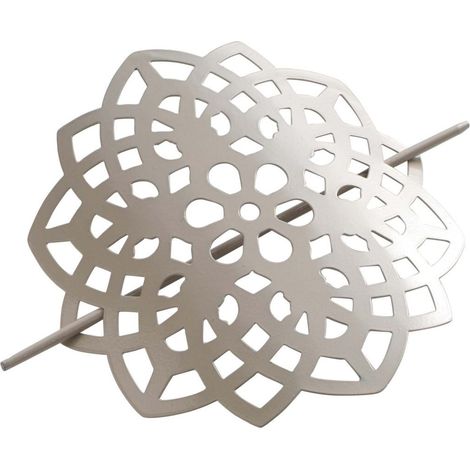 Embrasse de Rideau Broche "Rosea" 17cm Taupe (1/3)