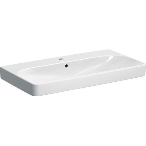 Geberit Smyle Square lavabo 500251, 90x48cm, avec trou pour