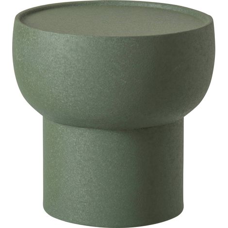 Table d'appoint en métal vert olive - vert olive (1/2)