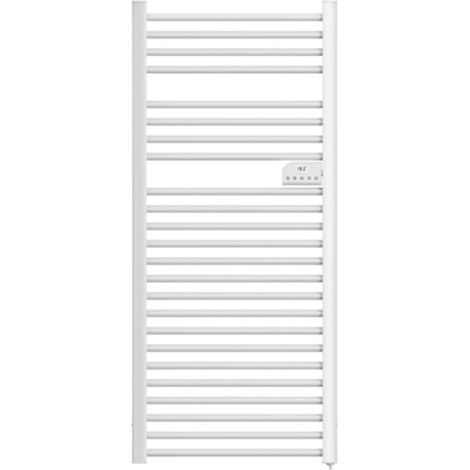 Sèche serviettes électrique barres rondes 750w (1/5)