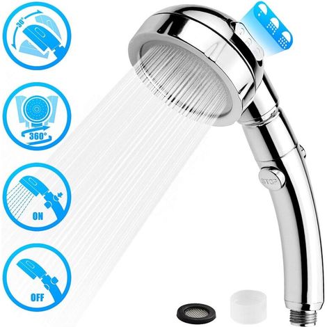 Pommeau Douche 360 Anti Calcaire ABS (1/4)