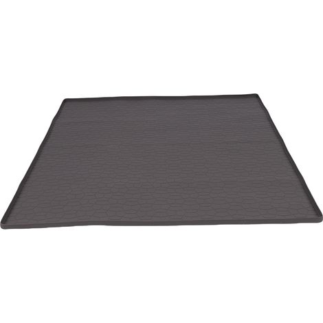 Tapis litière chat Silicone épaissie antidérapant imperméable facile à nettoyer multifonctionnel pour alimentation et protection sol (1/4)