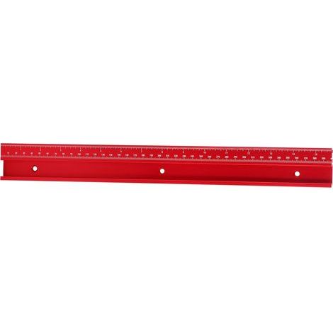 Goulotte de Travail du Bois, Goulotte de Travail du Bois de Type 45, Rail de Guidage en Alliage D'aluminium, Poignée de Poussée, Pièces de Fixation de Scie à Table pour le (400mm) (1/5)