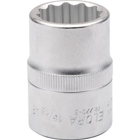 Draper 00468 Elora Bi-Hexagon Socket, 15/16"" 3/4"" Sq. Dr.