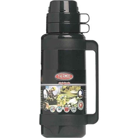 bottiglia isolata in plastica nera da 1,8 litri - 061080 - Thermos