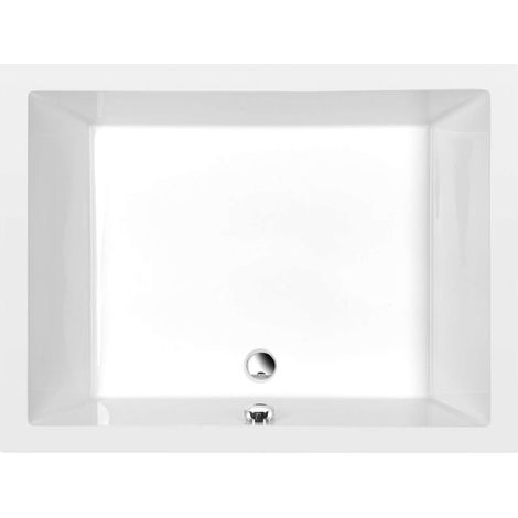 Polysan Deep - Plato de ducha profundo, 120x90x26 cm, blanco 72383 (1/5)