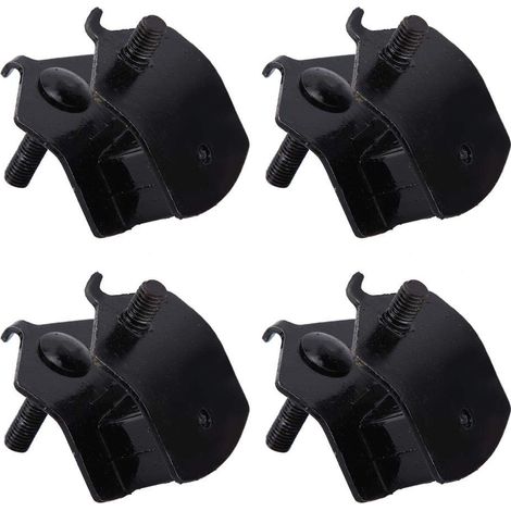 Lot 4 supports moteur caoutchouc – accessoires moto – respectueux environnement