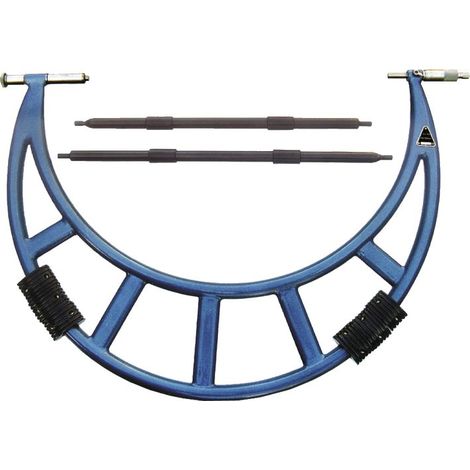 Micromètre extérieur de précision avec deux broches de mesure amovibles 25+50 mm pas de 0,5 mm plage de mesure 900-1000 mm MIB MMS2L90100 (1/2)