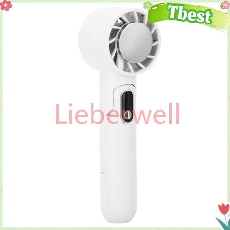 Tbest ventilateur portatif Ventilateur De Refroidissement Portatif Petit Ventilateur De Poche video refroidissement Blanc (1/5)