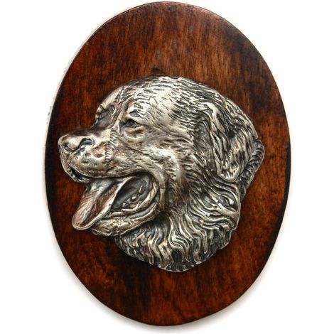 Perro de montaña bernés - broche para exposición canina, clip para babero, pin para perro de Art-Dog (1/4)