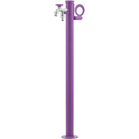 Fontana da Giardino con Doppio Rubinetto Belfer 42/SRR Viola (1/5)
