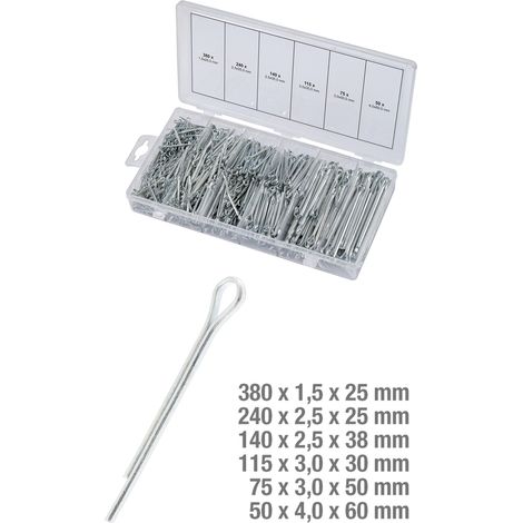 KS Tools - Assortiment de goupilles, 1000 pcs - 970.0330