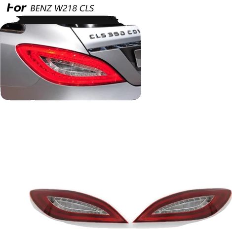 Fanale posteriore, compatibile con BENZ W218 CLS, tecnologia LED, visibilità migliorata, rosso (1/2)