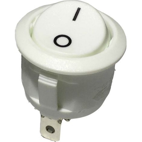 TRU COMPONENTS 700193 Wippschalter R13-112A W/W PRINT 0/I 250 V/AC 6 A 1 x Aus/Ein rastend 1 St. (1/2)