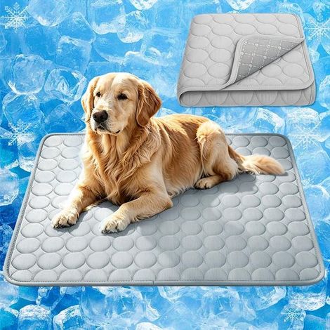 Tappetino rinfrescante migliorato per cani (2026) Materassino rinfrescante per animali domestici Tappetino rinfrescante lavabile per animali domestici Tappetino rinfrescante universale per gatti e can (1/5)