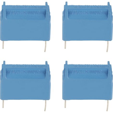 10 condensateurs 0,33 µF 630 V CA 1200 V CC pour plaque à induction BM, P = 30,5 (1/5)