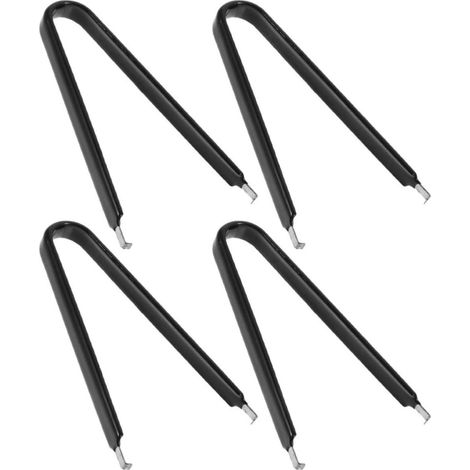 Kit 4pcs Extracteurs de Fusibles Voiture en Acier Inoxydable et PVC, Outil Mécanique Léger et Précis pour Maintenance Automobile et Réparations Rapides (1/5)