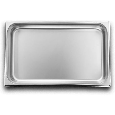 Gastronormbehälter 1/1 Höhe 65 mm aus Edelstahl AISI304 (1/5)