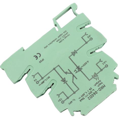 Module Relais Statique Ultra Plat 6,2mm MRD-060D2 Entrée 4-32VDC Contact NO (1/5)