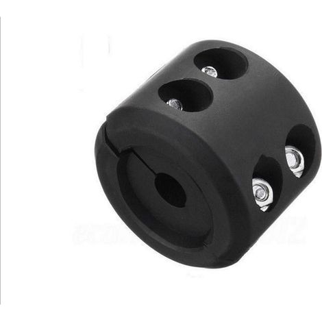 ATV - Butée de câble de treuil - Durabilité et STOd - Accessoire de treuil économiseur d'échelle en caoutchouc - Pour câbles métalliques et en plastique - Noir (1/5)