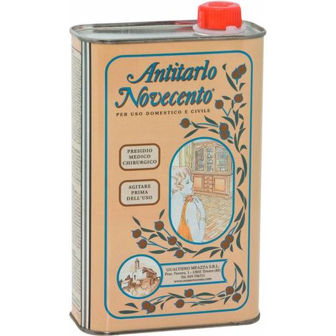 Novecento traitement anti-vers du bois pour le bois 1 lt contre tous les insectes qui attaquent le bois
