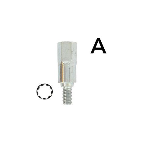 Adattatore albero 9 dente rinvio omocinetico Universel
