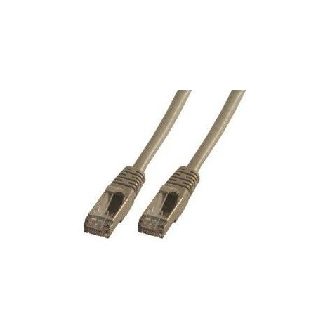FCC6ABM-10M MCL-SAMA Cordon Ethernet de bra MCL Cordon Ethernet de brassage RJ45 CAT6 A F/UTP - 10m Gris (1/3)