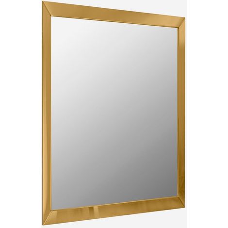 Wandspiegel SUVA S mit Aluminiumrahmen - Gold
