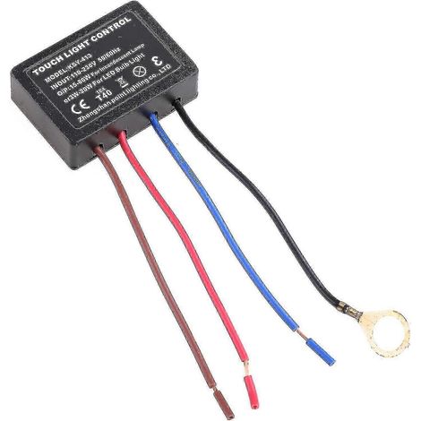 Kit de remplacement pour module variateur tactile de lampe de bureau et interrupteur à trois voies (1/5)