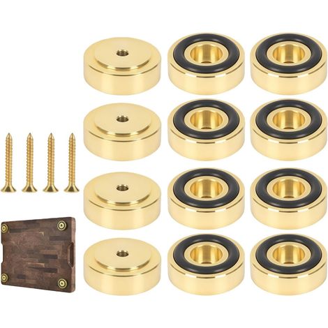 12 supports de planche à découper en laiton avec inserts pour une meil (1/5)