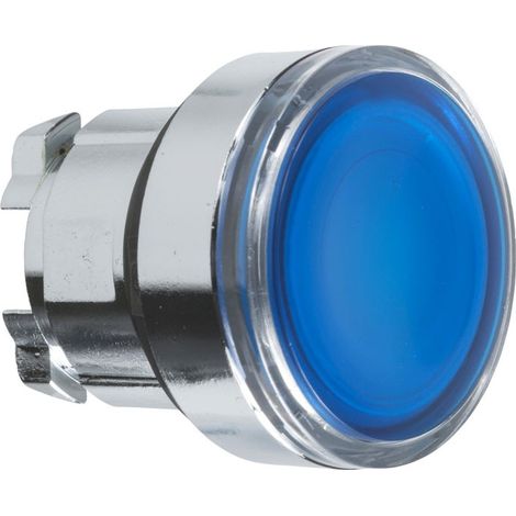 Testa pulsante luminoso Ø22mm blu SNRZB4BW363 comando userfriendly
